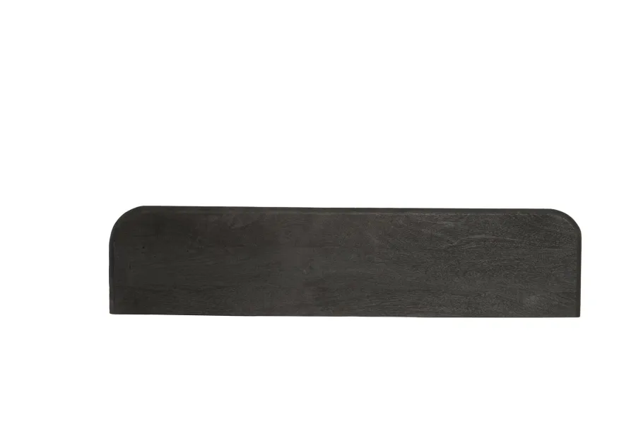 Light en Living Wandplank 88x20x3 cm TARONTU mat zwart New