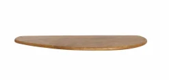Light en Living Wandplank 49x15x3 cm GINOSU olie bruin Online