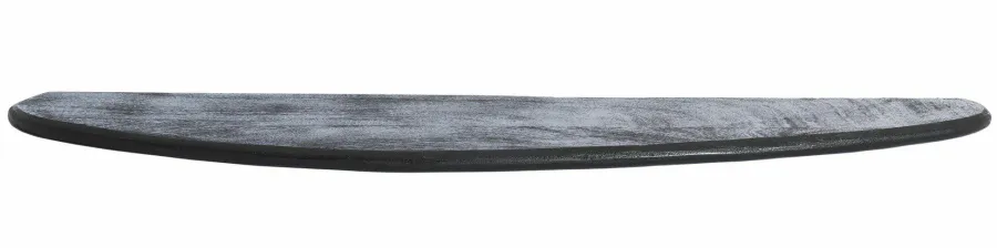 Light en Living Wandplank 90x19x2 cm GINOSA hout mat zwart Discount
