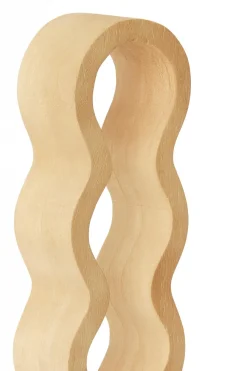 Light en Living Wijnrek 5 flessen 18x13x58 cm EDOLO hout mat naturel