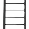 Light en Living Wijnrek 8 flessen 40x6x120 cm SORRENTO hout zwart+zwart