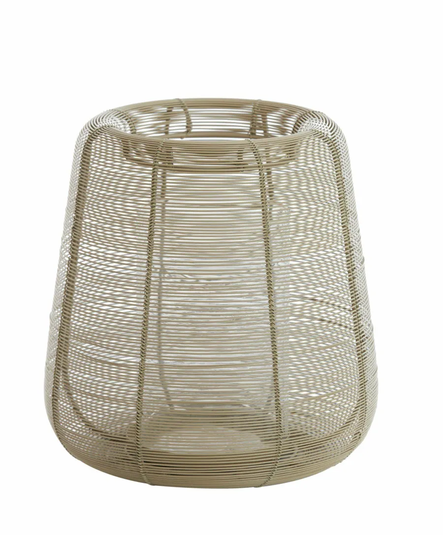 Light en Living Windlicht Ø28x29 cm ADETA mat zand Best