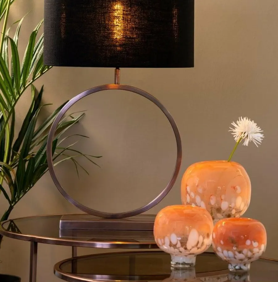 Light en Living Windlicht ELIA glas perzik Best