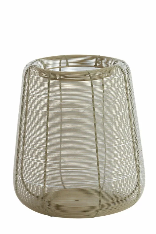 Light en Living Windlicht Ø32x35 cm ADETA mat zand Discount