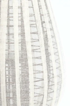 Light en Living Windlicht Ø38X70 cm DAZIO Linen Natural+donkerbruin hout New
