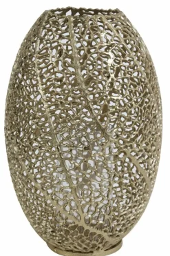 Light en Living Windlicht SINULA antiek goud - 2 maten