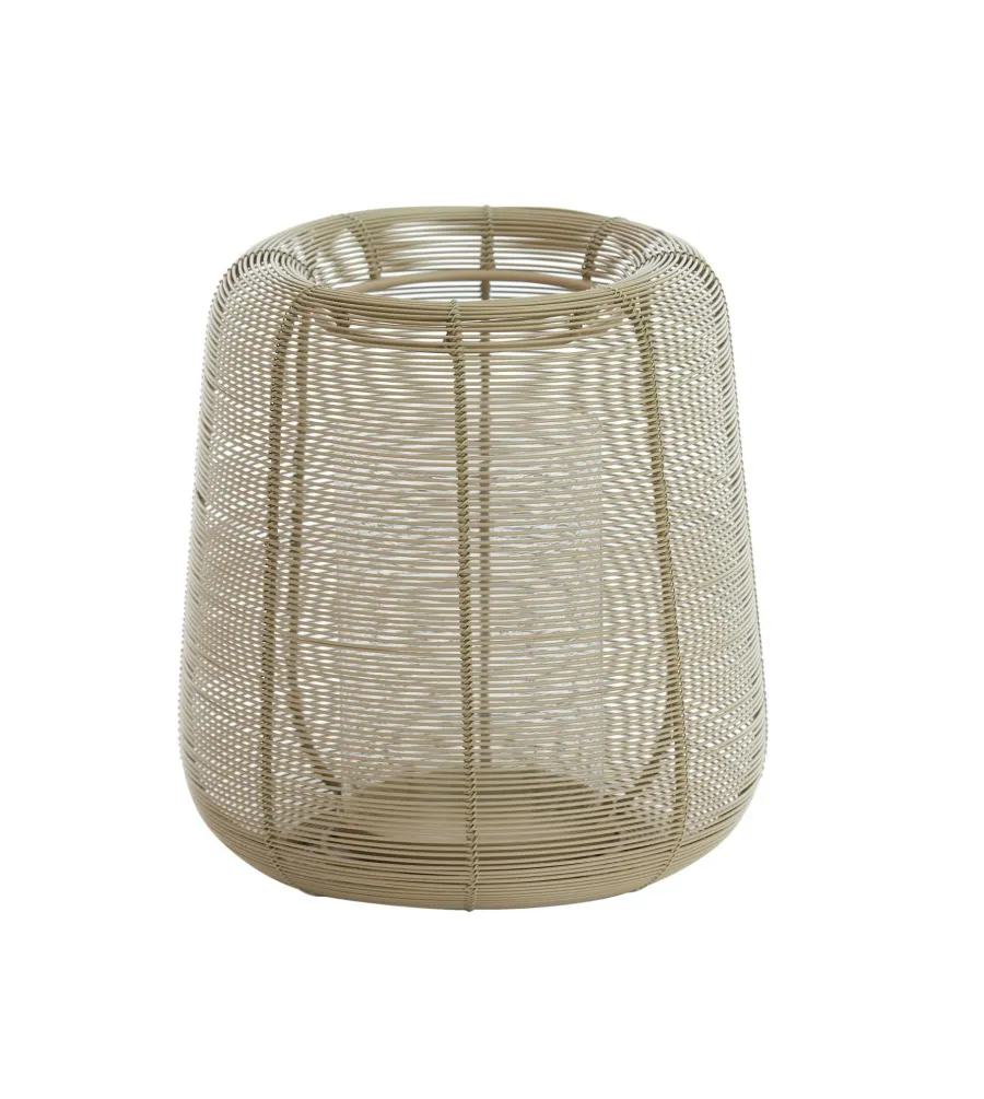 Light en Living Windlicht Ø22,5x24 cm ADETA mat zand Sale