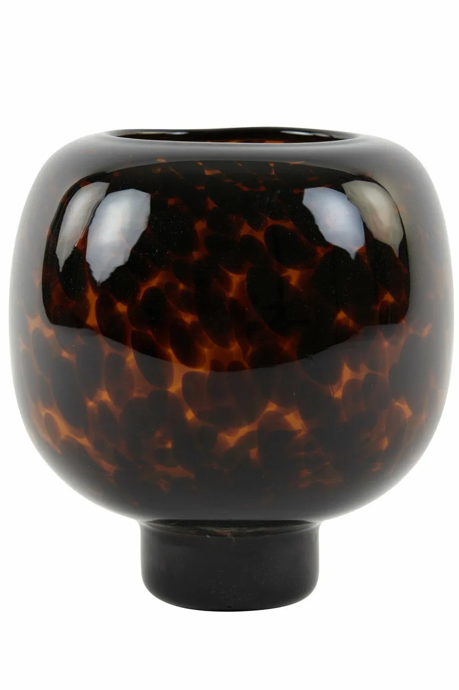 Light en Living Windlicht Ø21x21 cm ELIA glas bruin-d.bruin Clearance