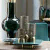 Light en Living Windlicht Lezuza antiek brons Ø 10x21cm New