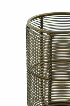 Light en Living Windlicht Lezuza antiek brons Ø 10x21cm New