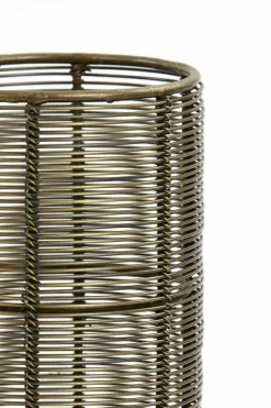 Light en Living Windlicht Lezuza antiek brons Ø 10x21cm New
