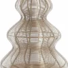 Light en Living Windlicht Ø25x35 cm CHRISTMAS TREE licht goud Sale