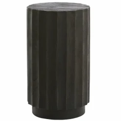 Light en Living Zuil ELLENA Ø35x60 cm | Hout Donkerbruin Mat – Light & Living Clearance