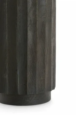 Light en Living Zuil ELLENA Ø35x60 cm | Hout Donkerbruin Mat – Light & Living Clearance