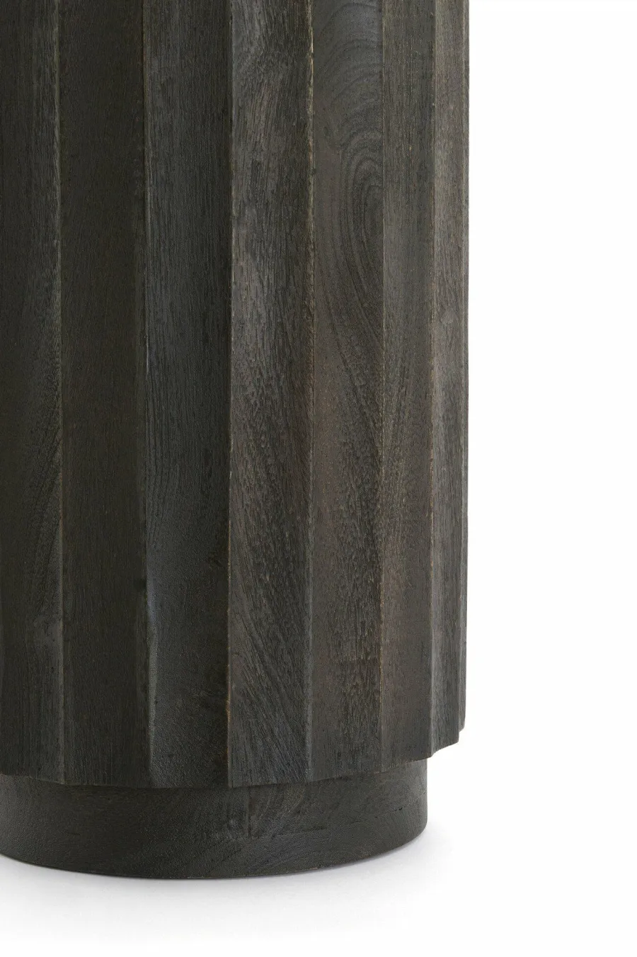 Light en Living Zuil ELLENA Ø35x60 cm | Hout Donkerbruin Mat – Light & Living Clearance
