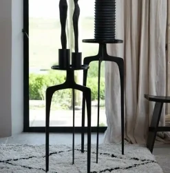 Light en Living Zuil Set van 2 PANO donker brons Sale