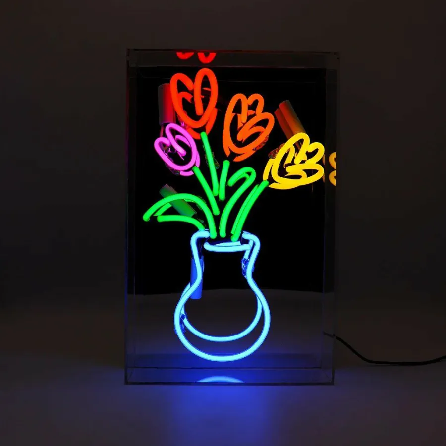 Locomocean Neon lichtbord Tulpen Hot