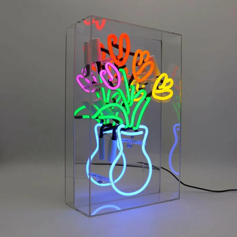 Locomocean Neon lichtbord Tulpen Hot