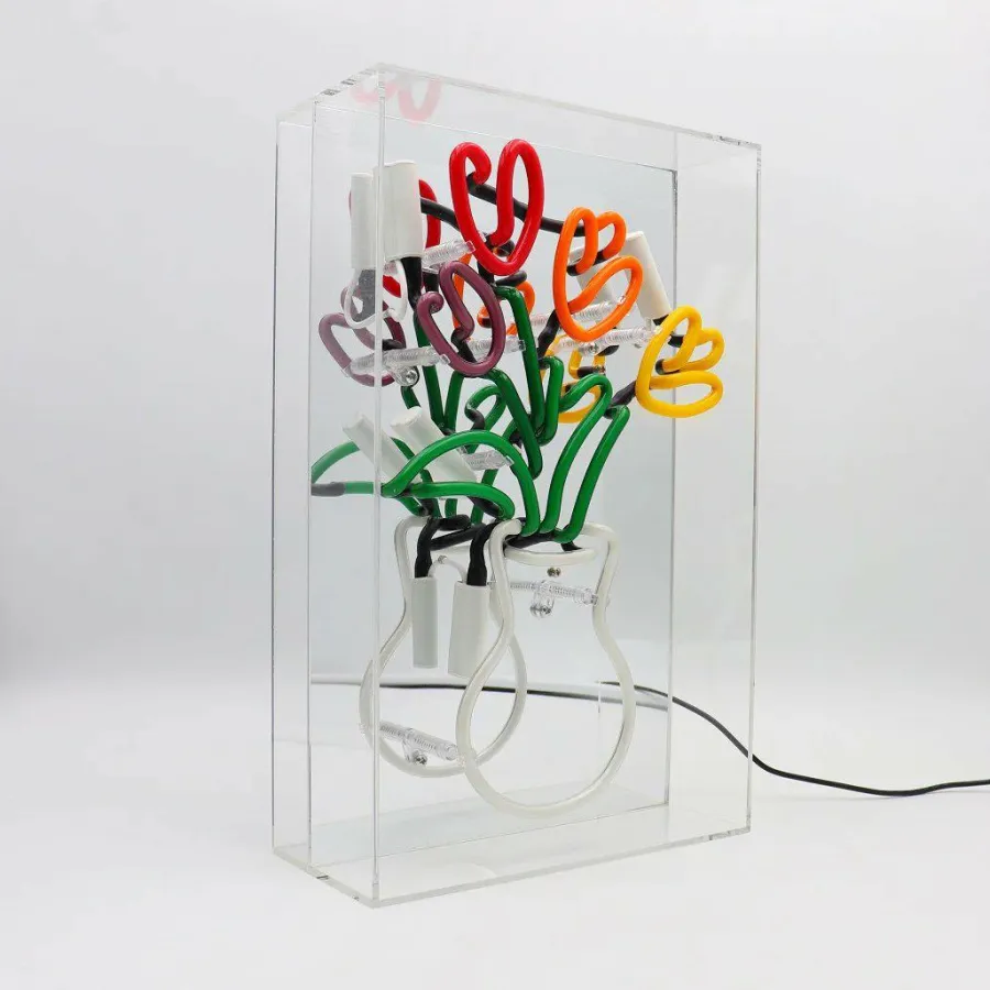 Locomocean Neon lichtbord Tulpen Hot