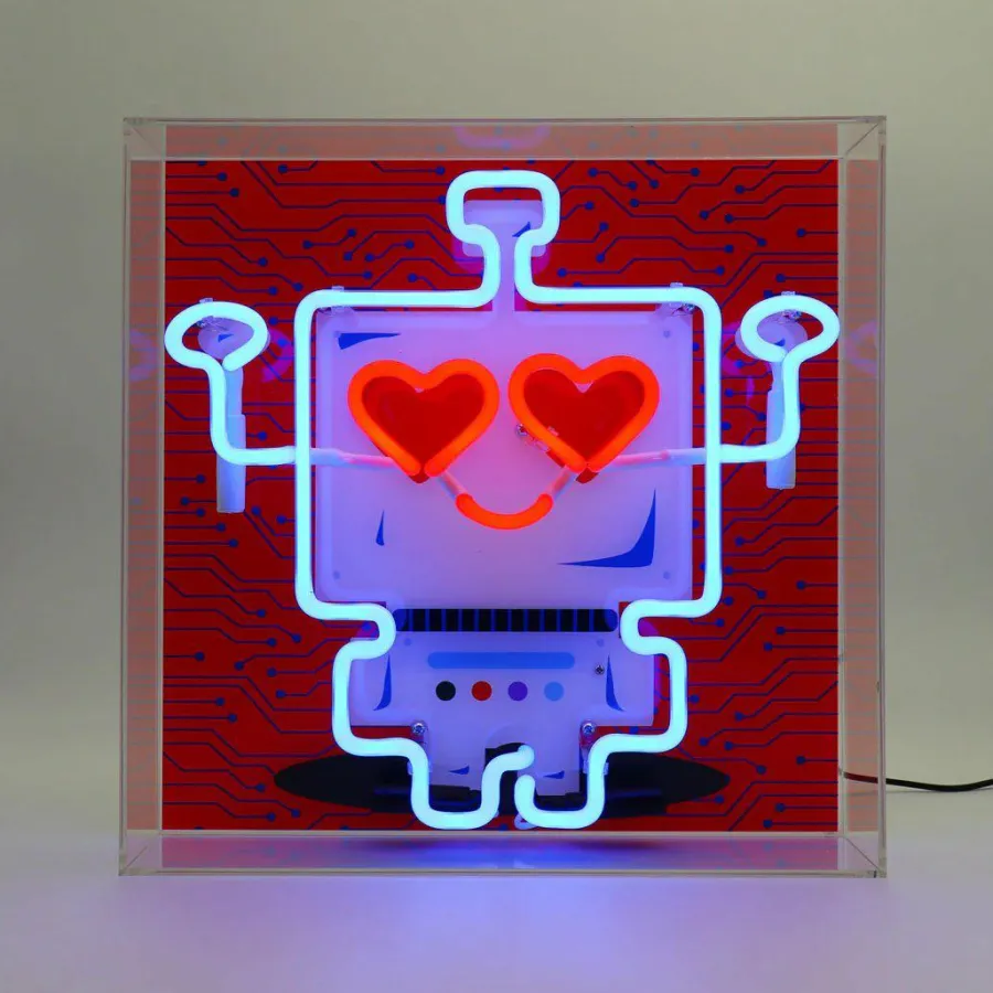 Locomocean Neon lichtbord Robot Discount