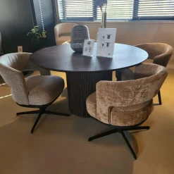 Nijwie Eetkamerstoel Bruce - Draaipoot - Diverse kleuren Discount