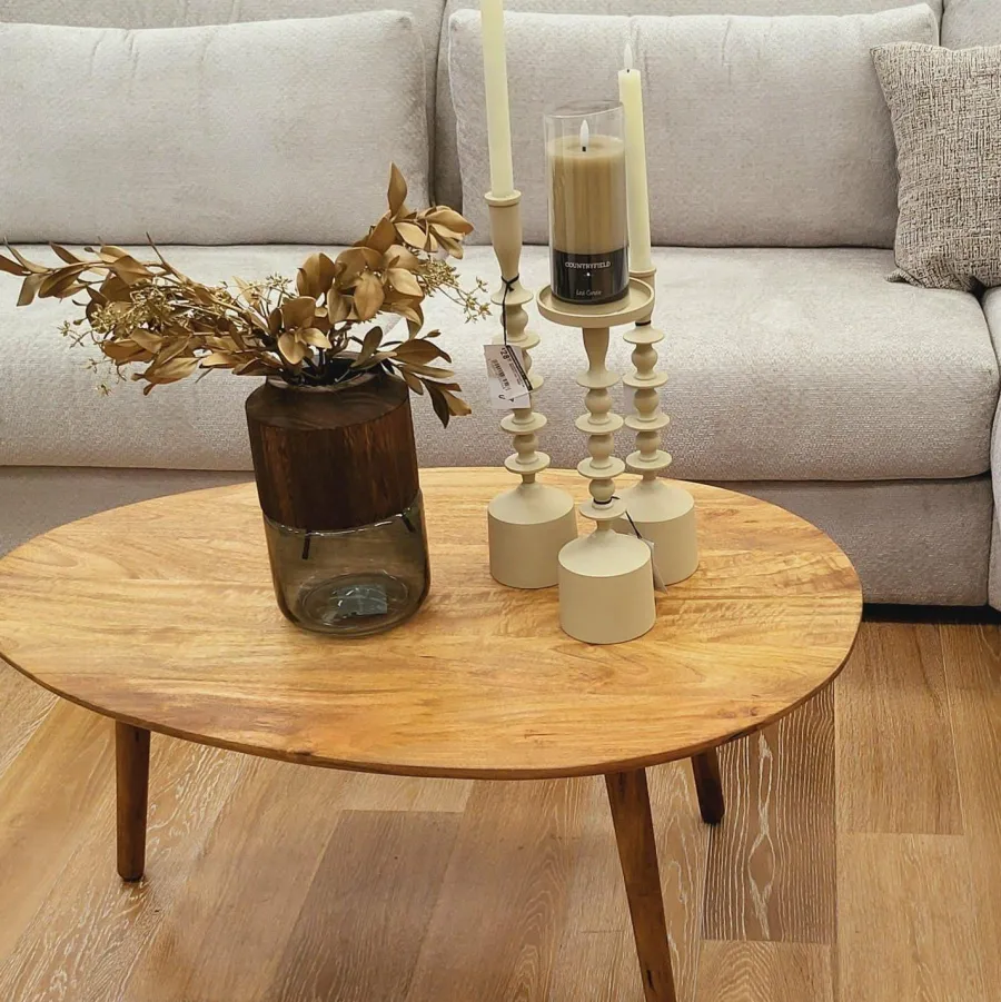 Nijwie Hamburg salontafel ovaal groot 98 cm
