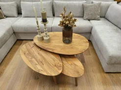 Nijwie Hamburg salontafel ovaal groot 98 cm