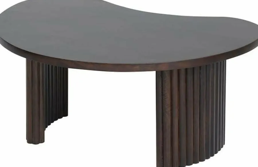 Nijwie Salontafel Firenze - boonvormig - 85 cm Best