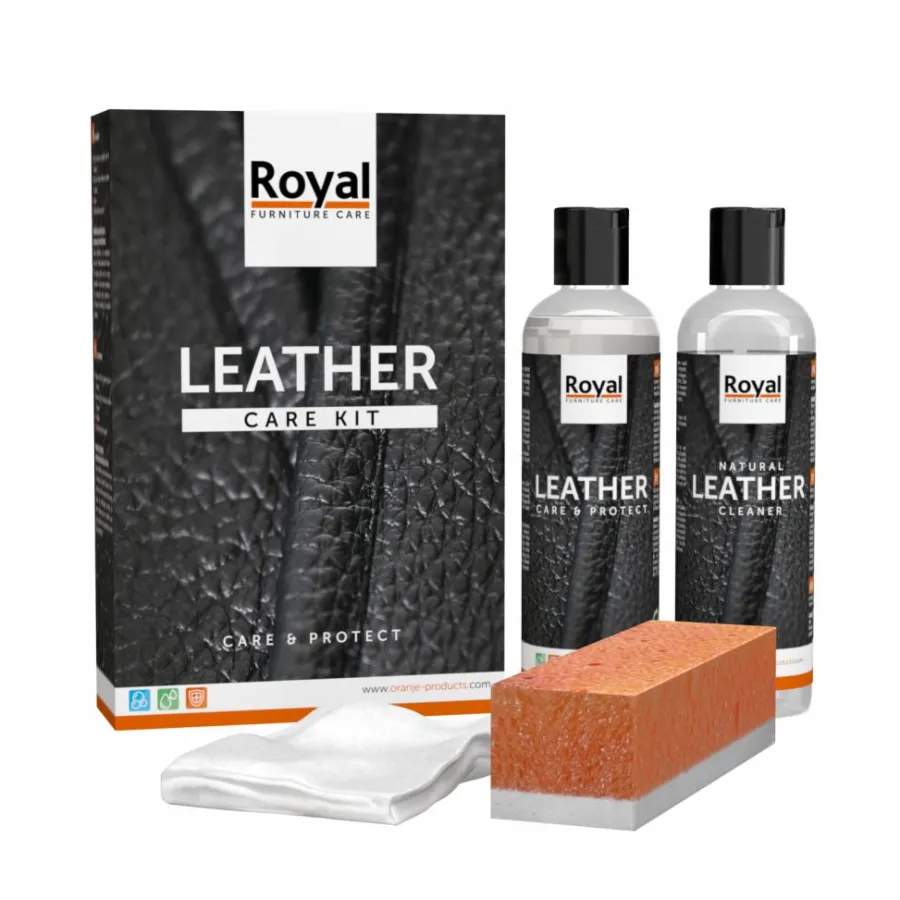 Oranje Leather Care Kit- Care & Protect 2x250ml