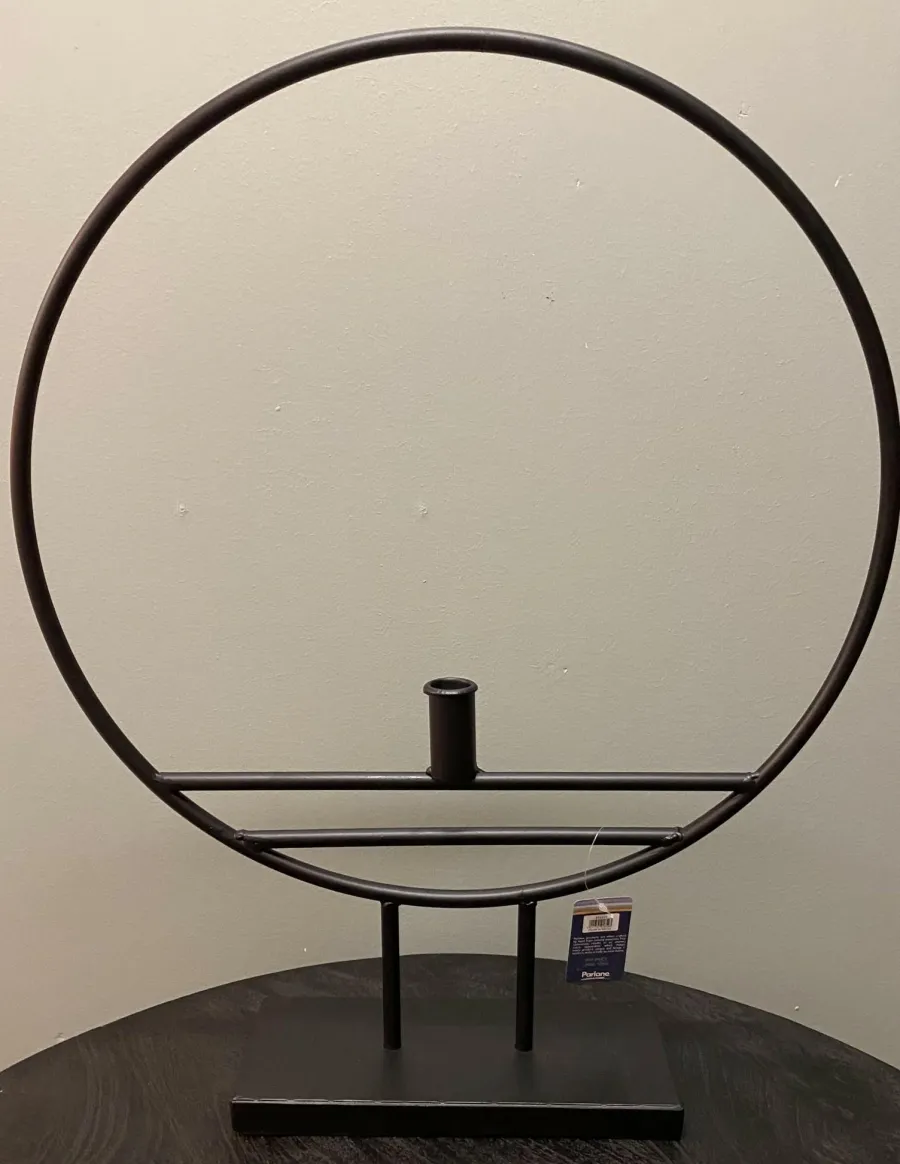 Parlane Kandelaar 58x8x44,5 cm HOOP zwart Clearance