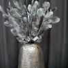 Parlane Ornament 10x2x76 cm PEACOCK FEATHER platinum Best