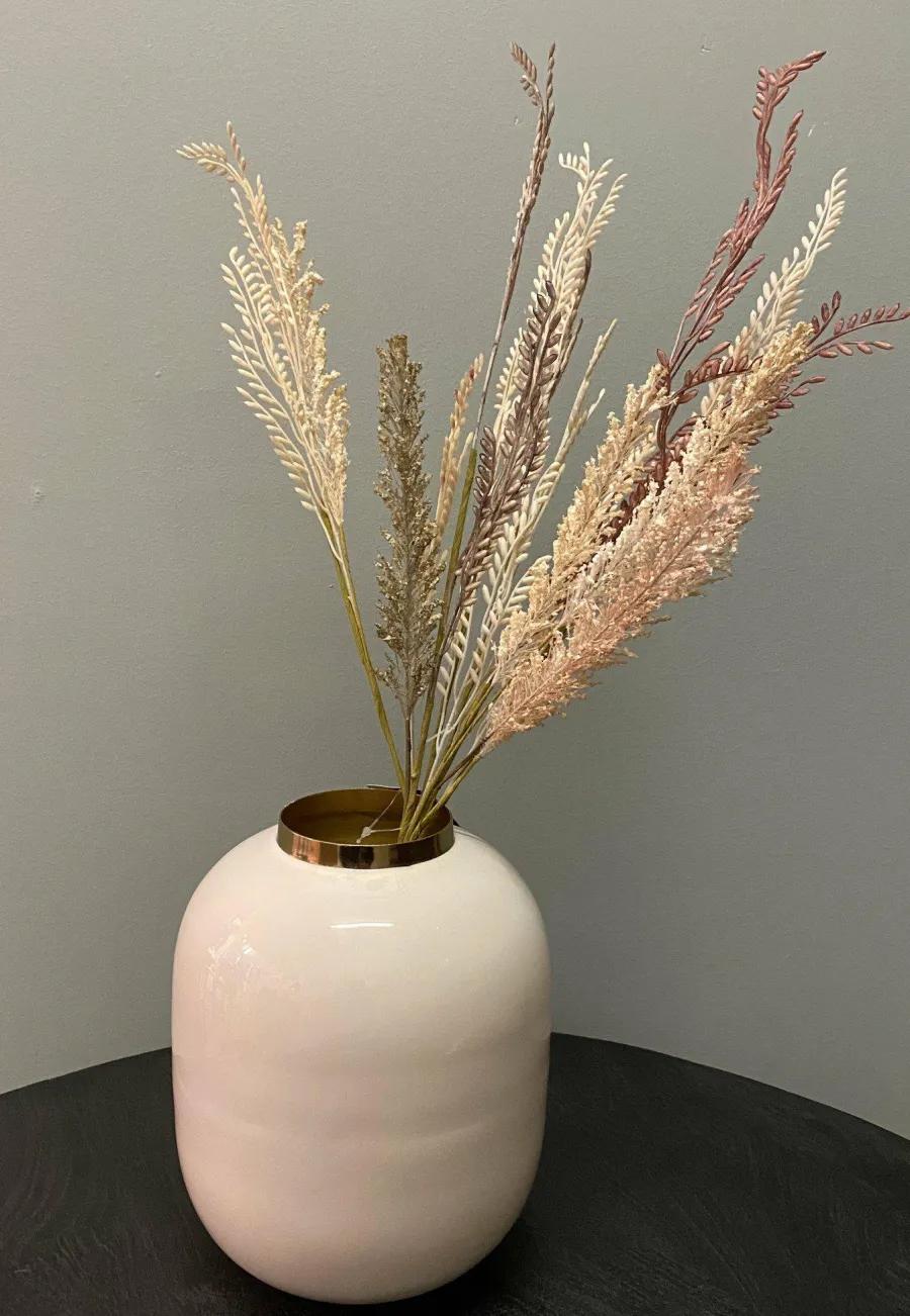 Parlane Ornament 10x2x53 cm WILD GRASS ivoor-roodbruin-groen New