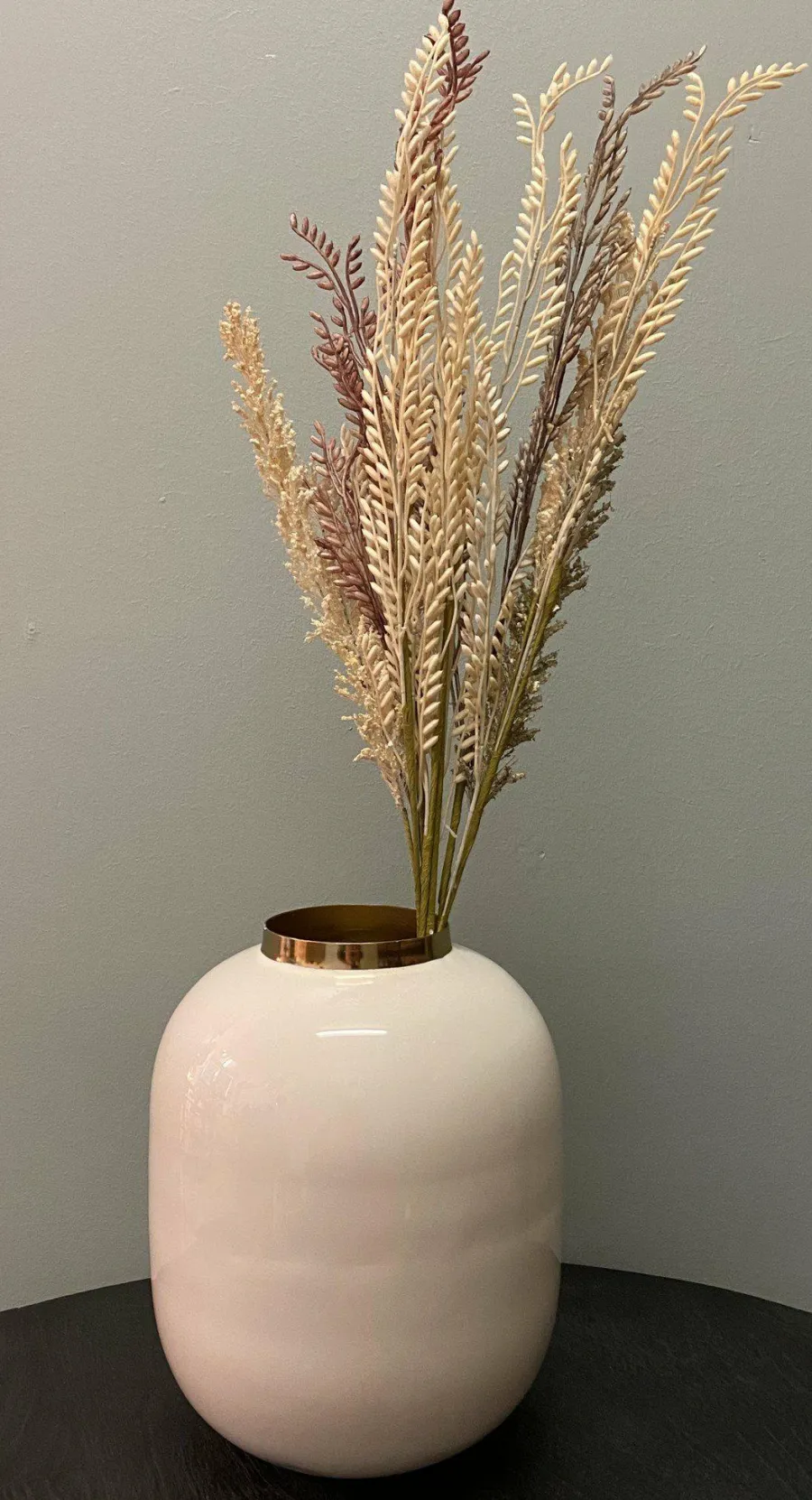 Parlane Ornament 10x2x53 cm WILD GRASS ivoor-roodbruin-groen New