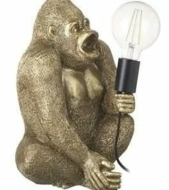 Parlane Tafellamp 26x25x38 cm ELTON THE GORILLA goud Sale