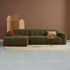 Pepp Interiors Bank Wave 2.5 zits met chaise longue links modesto 484 Best