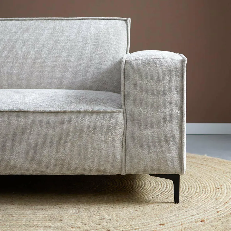 Pepp Interiors Hoekbank River - Ottoman links - Majestic 603 Hot