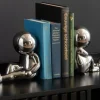Present Time Boekenstandaard Joey Chrome Clearance