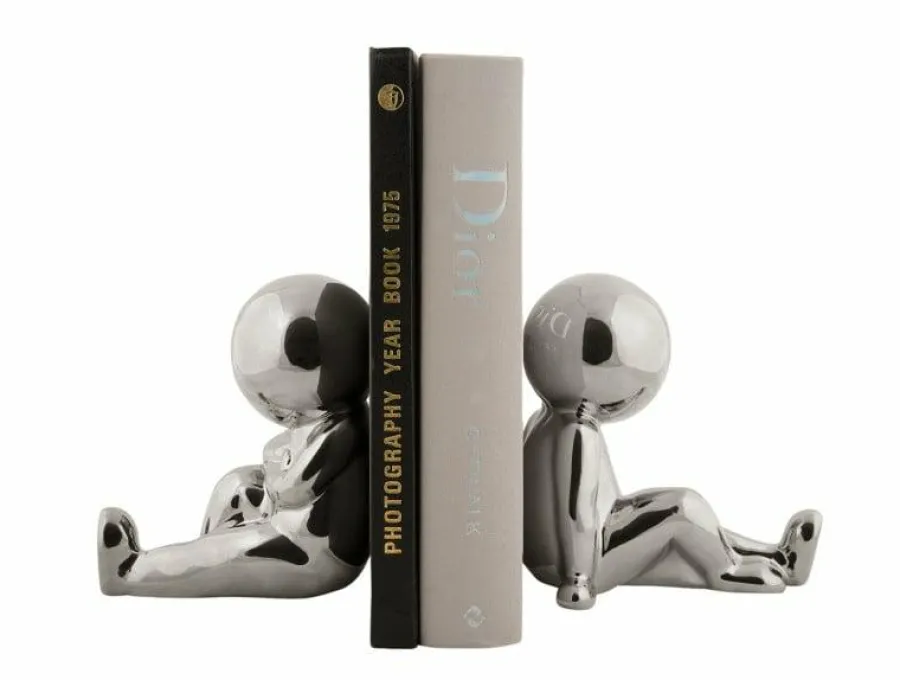 Present Time Boekenstandaard Joey Chrome Clearance