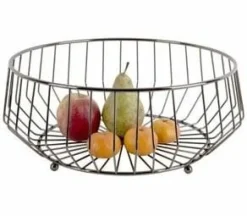 Present Time Fruitschaal Linea Kink groot gun metal New