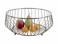Present Time Fruitschaal Linea Kink groot gun metal New