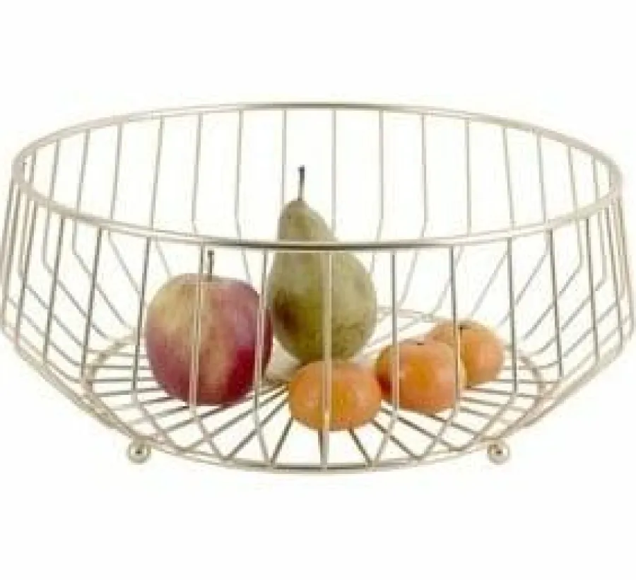 Present Time Fruitschaal Linea Kink groot goud Best
