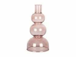 Present Time Kandelaar Layered Circles roze Clearance