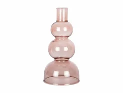 Present Time Kandelaar Layered Circles roze Clearance