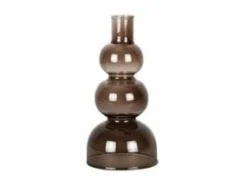 Present Time Kandelaar Layered Circles chocoladebruin Discount