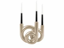 Present Time Kandelaar Rings medium - Metallic Goud Best