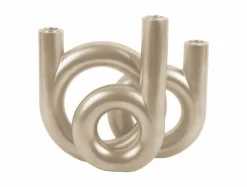 Present Time Kandelaar Rings medium - Metallic Goud Best