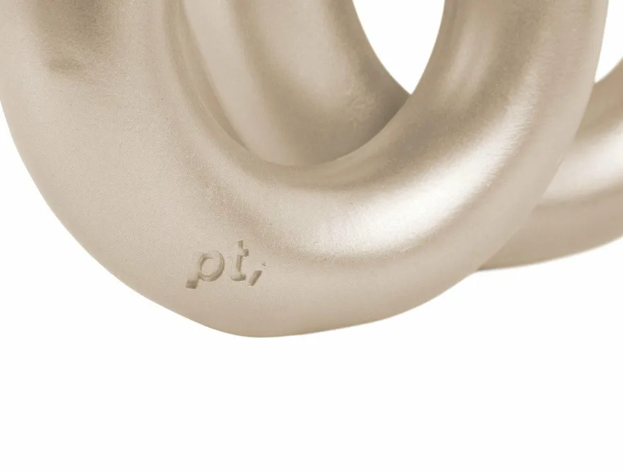 Present Time Kandelaar Rings medium - Metallic Goud Best