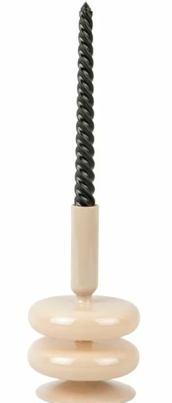 Present Time Kandelaar Sparkle Double Ring zandbruin Sale