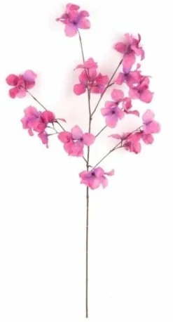 Present Time Kunsttak Flower Stem paars + roze Sale