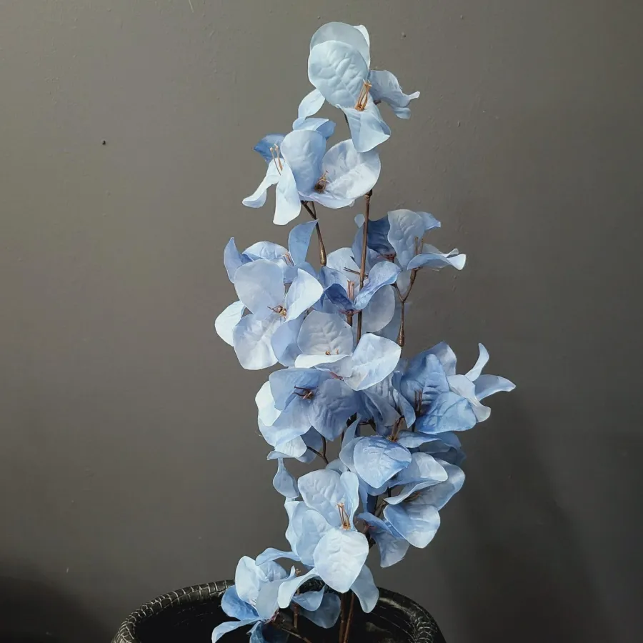 Present Time Kunsttak Flower Stem blauw Clearance